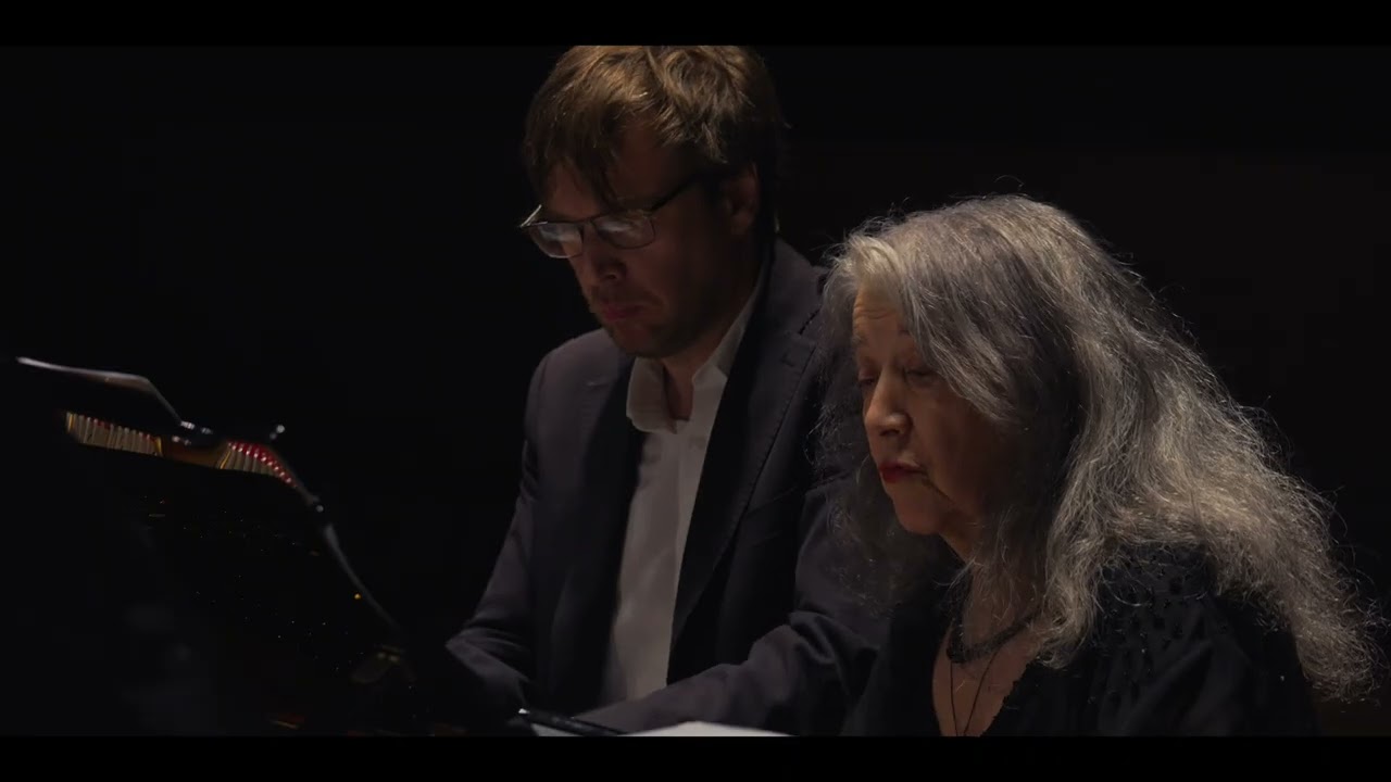 Martha Argerich & Pablo Galdo play Fantasy in F minor by Schubert