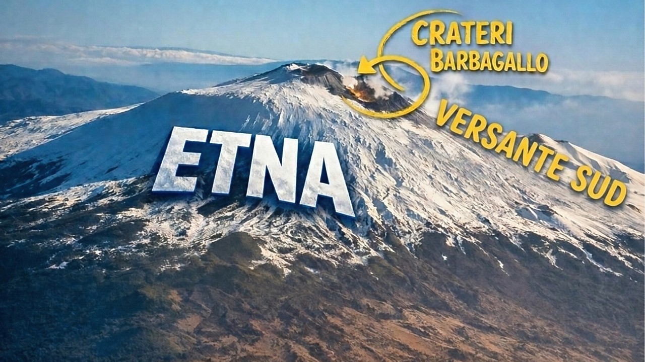 Scialpinismo Etna Sud: Itinerario ai Crateri Barbagallo