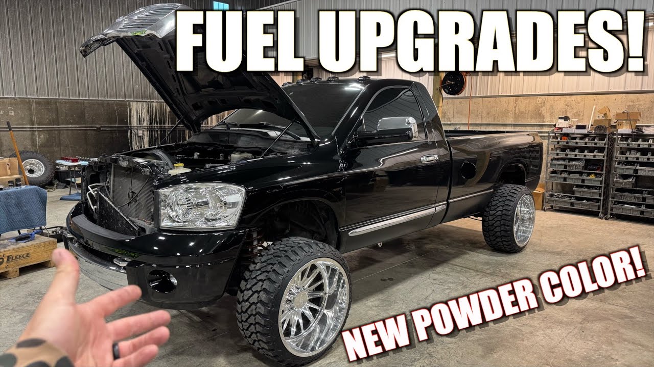 5.9 Cummins получает НОВЫЕ обновления топливной системы!! ОБНАРУЖЕН ЦВЕТ ПОРОШКОВОЙ ПОКРЫТИИ!!
