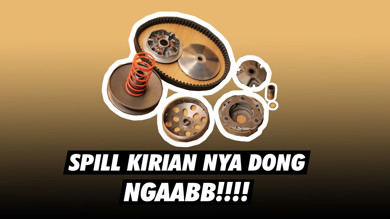 BONGKAR KIRIAN CVT AEROX STANDAR PORTING