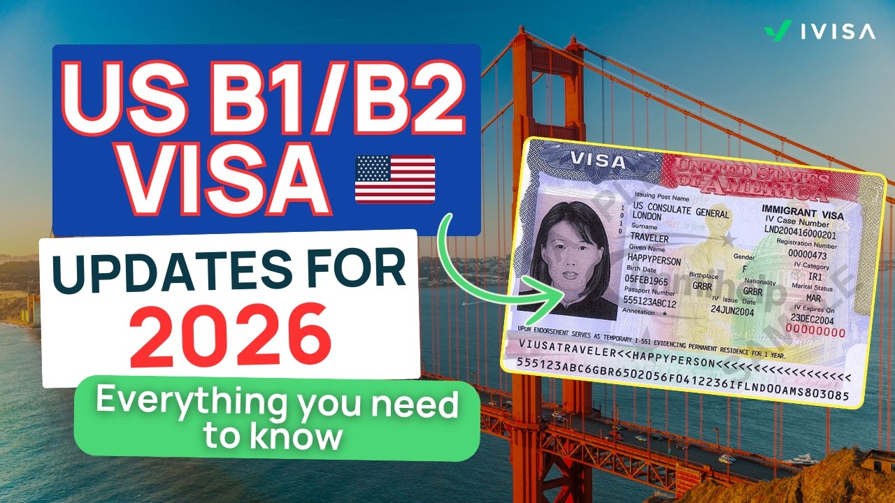 Обновленная информация о визах США B1/B2 на 2026 год: все, что вам нужно знать.