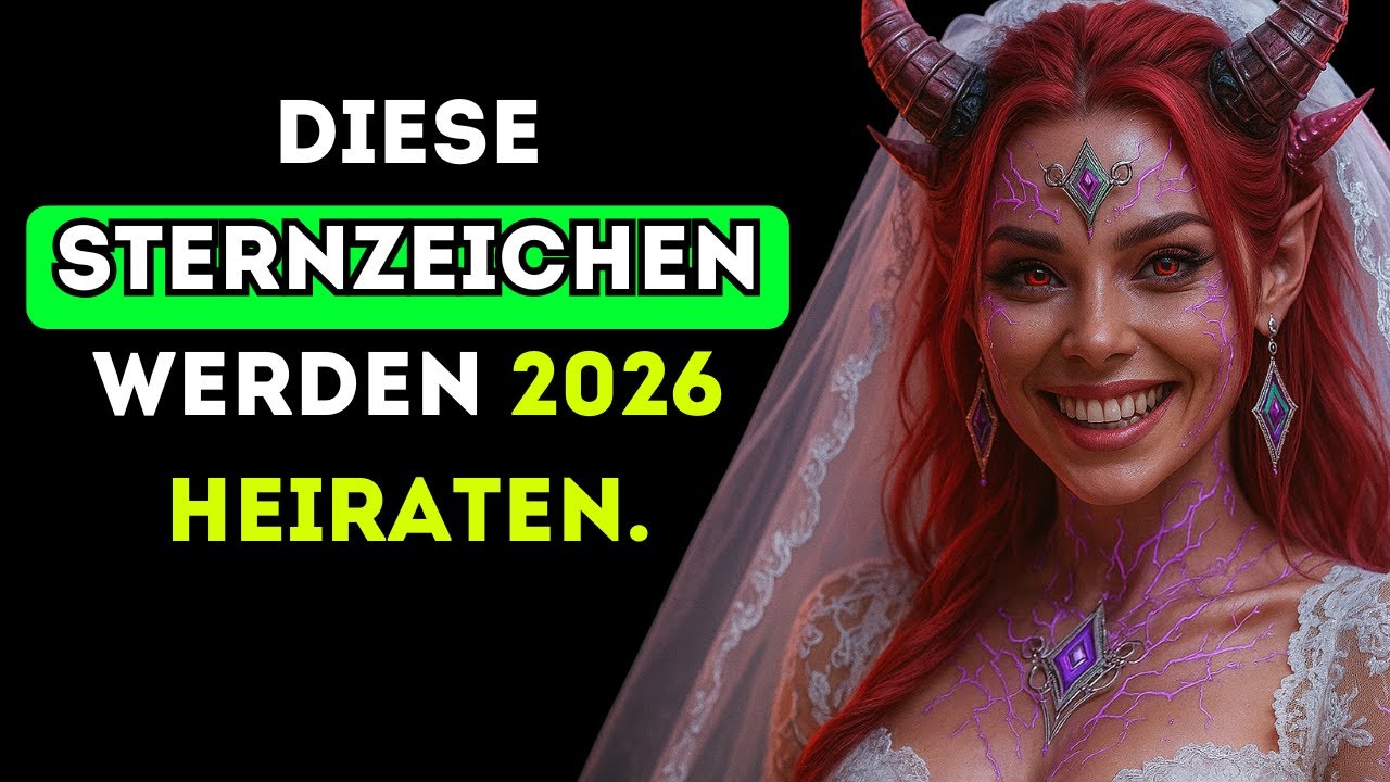 Diese Sternzeichen werden 2026 heiraten.