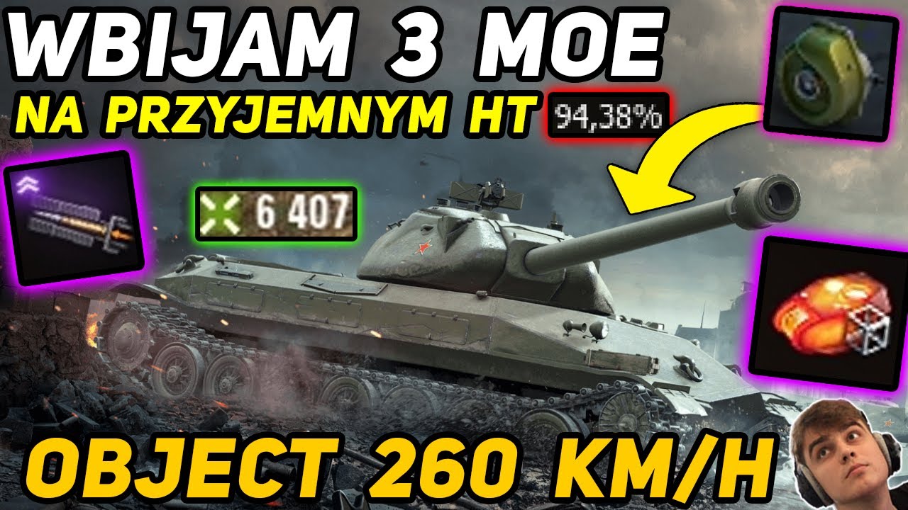 Object 260 - ZAWZIĘTA walka o 3 Moe (94%)