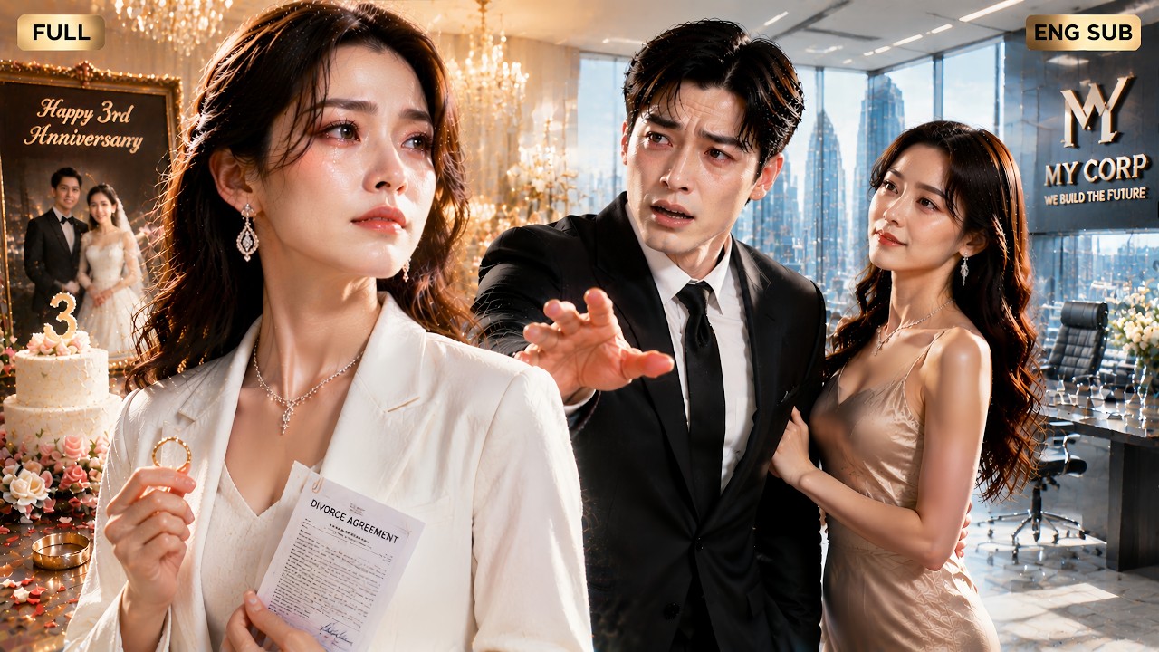 HD FULL💔Her Husband Betrayed Her on Their Anniversary, Not Knowing She Was a Billionaire CEO#Drama