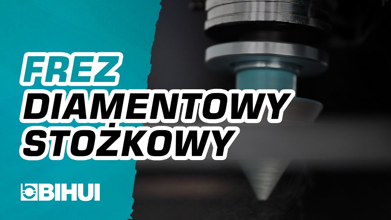 BIHUI - FREZ DIAMENTOWY STOŻKOWY (nr kat. DMC238)
