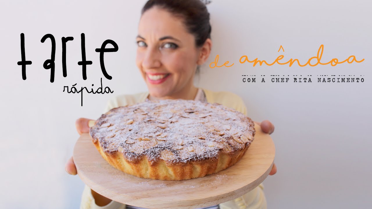 Tarte Rápida de Amêndoa (em 5 minutos)!