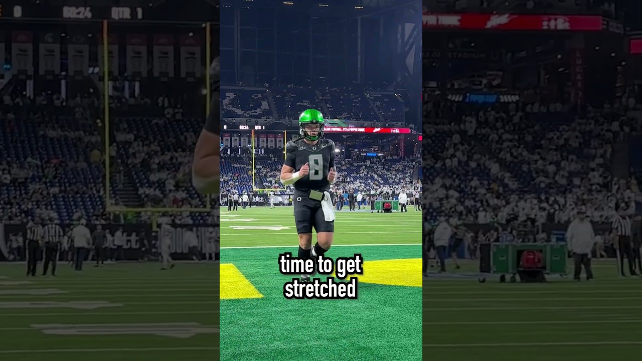 I Watched College Football's All Time Touchdown Leader Warm Up! (Dillon Gabriel)