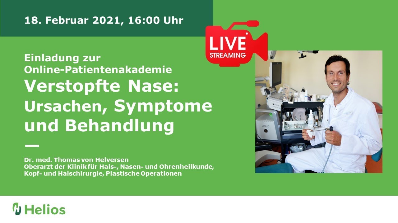 Verstopfte Nase: Ursachen, Symptome und Behandlung