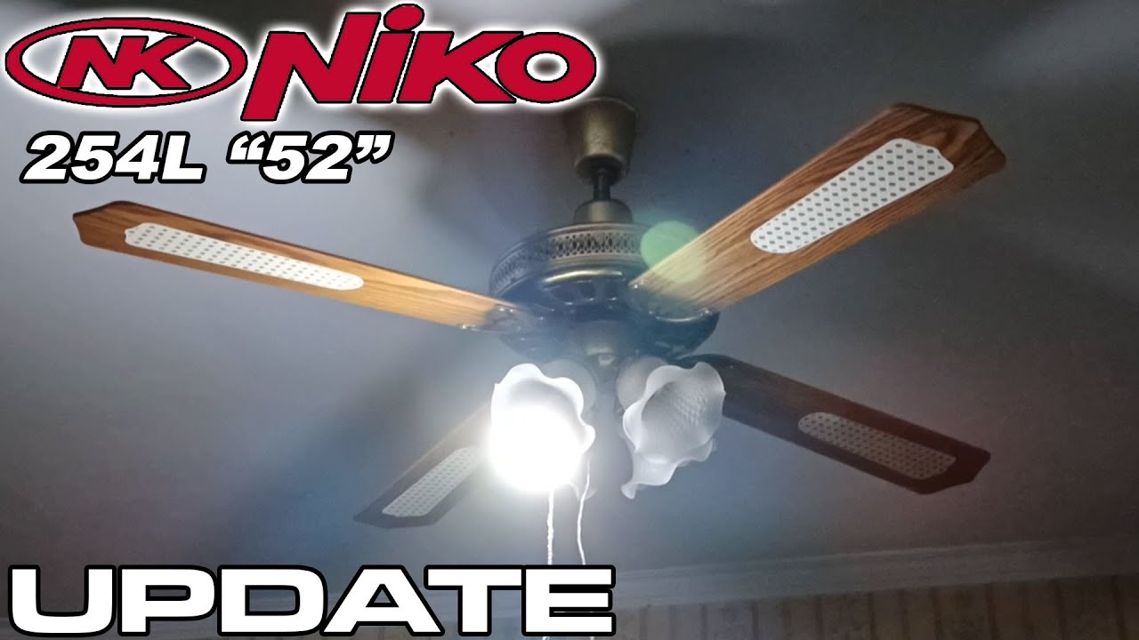 DAPET BALING-BALING BARU,JADI SEGER LAGI | NIKO ( 254L ) Decorative Ceiling Fan "52" | UPDATE