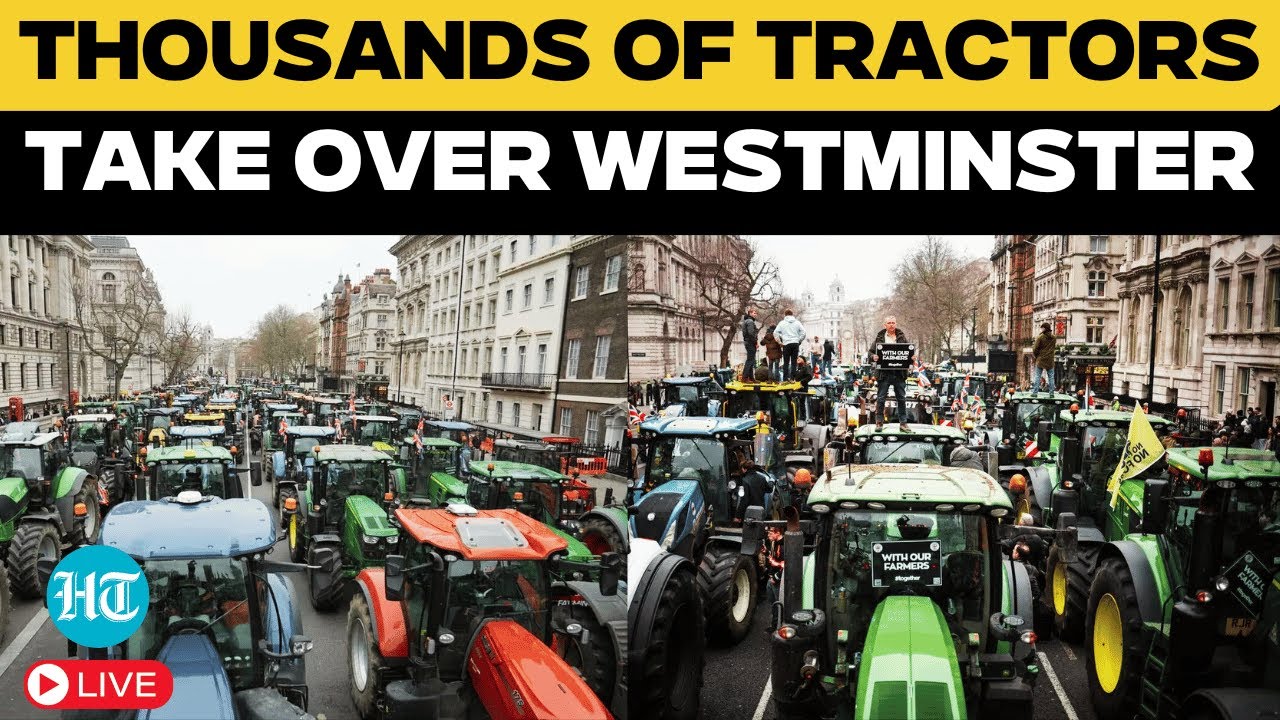 UK Farmers Protest LIVE: Thousands Rally Against Inheritance Tax Bill in London | UK Protest News