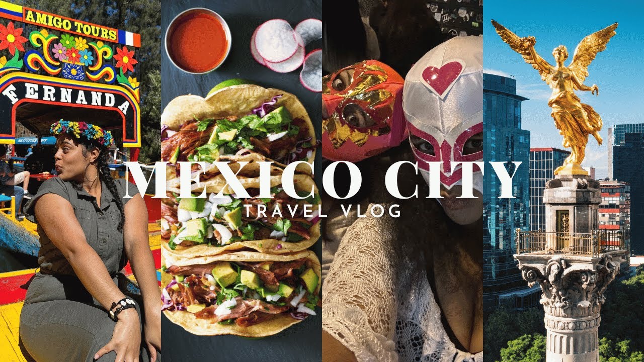 MEXICO CITY TRAVEL VLOG: Exploring the BEST parts of the city + food, and attractions!