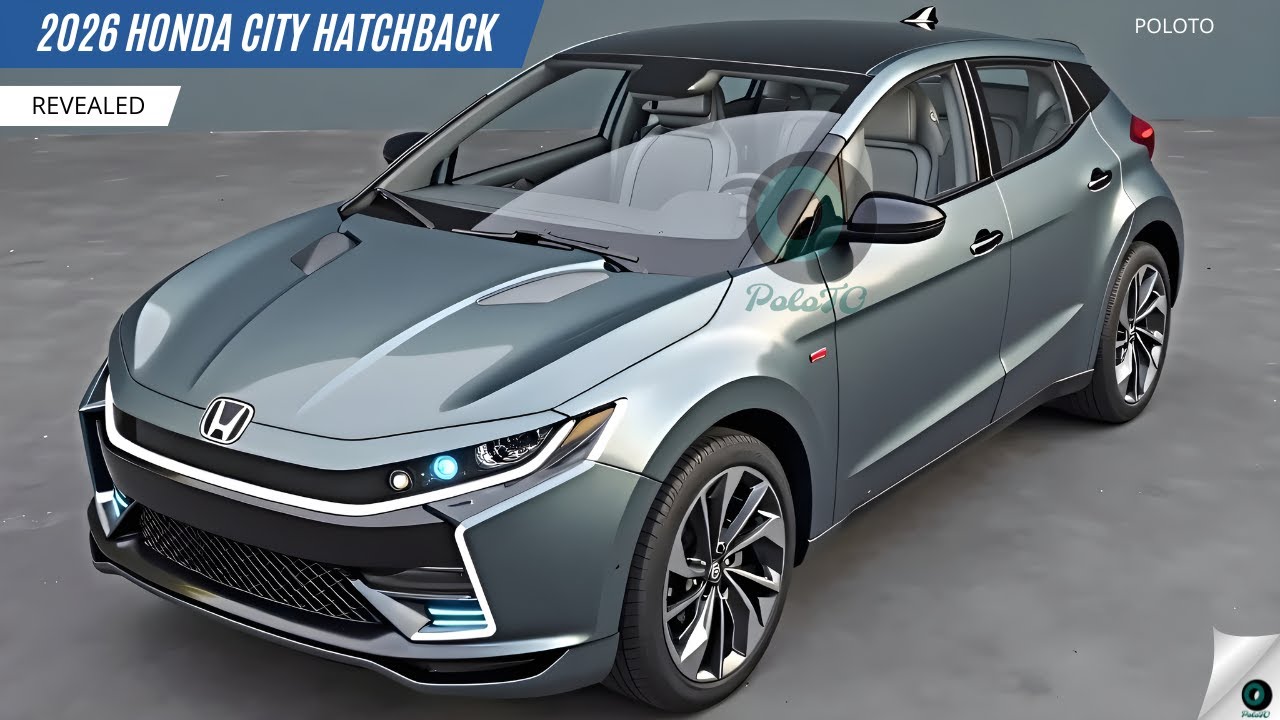 New 2026 Honda City Hatchback Revealed - Ready to meet the demands of today's urban youth!