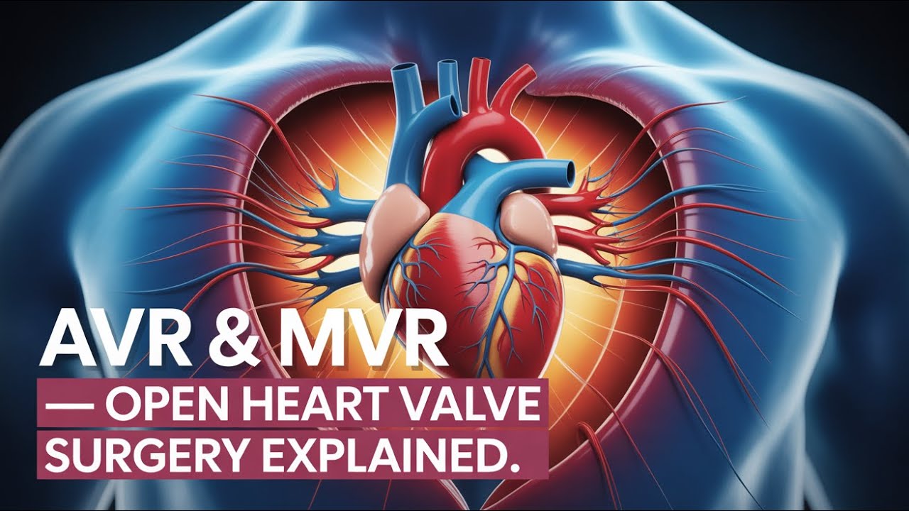 AVR & MVR Explained | Open Heart Surgery