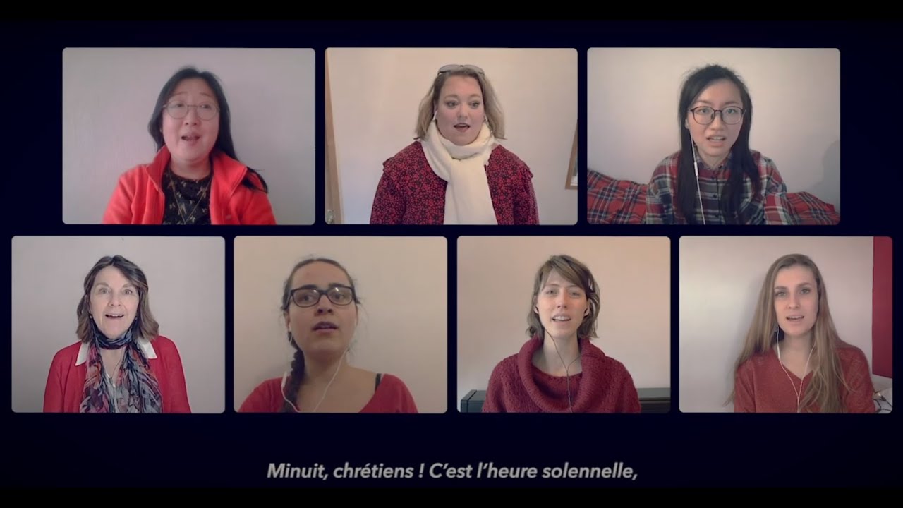 Minuit, chrétiens | Chorale de l'Église Lyon Gerland