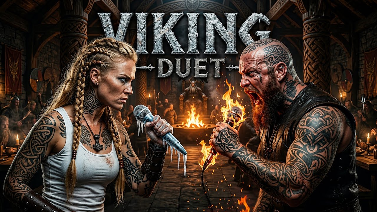 Echoes of Valhalla | Epic Viking Rap x Ethereal Female Vocals