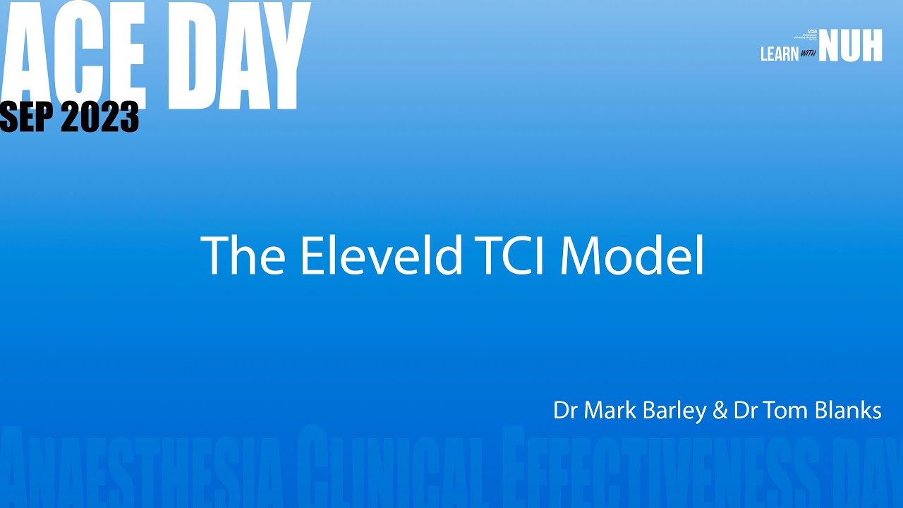 The Eleveld TCI Model