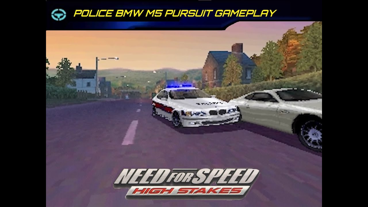 Need For Speed 4 High Stakes // BMW M5 Cop Gameplay