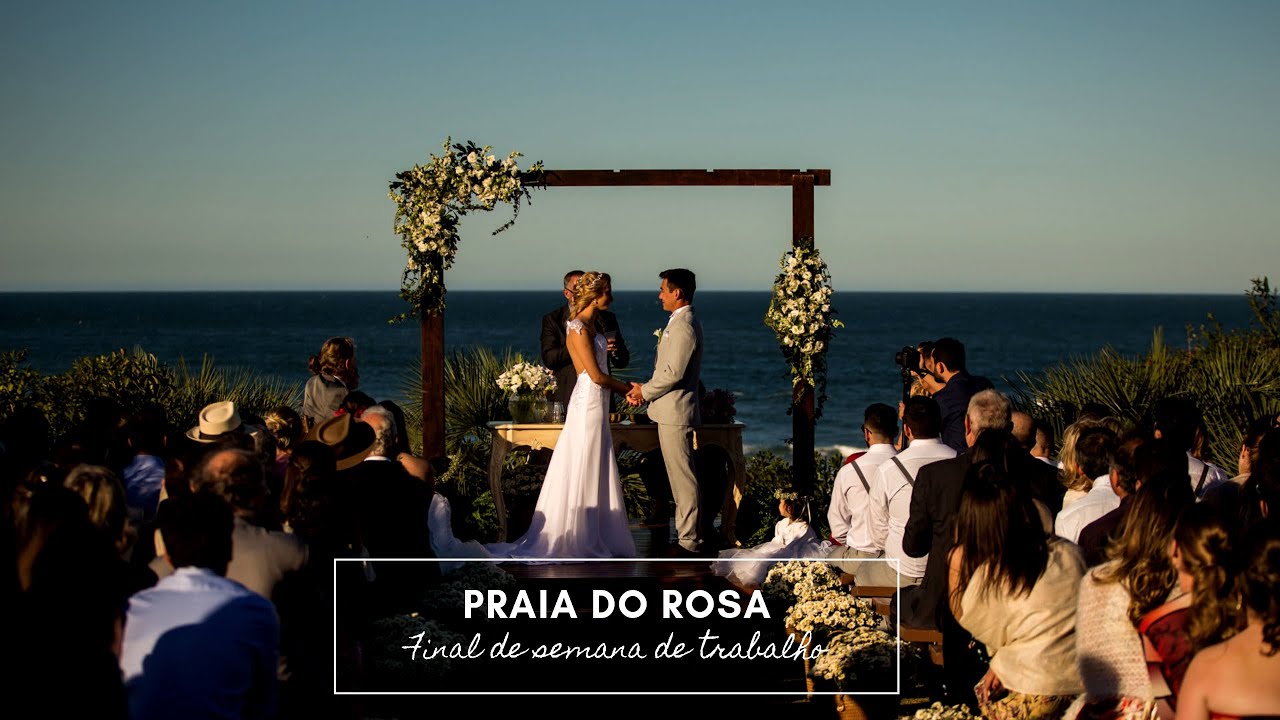 Praia do Rosa | Um Final de Semana | Ensaio + Casório Épico