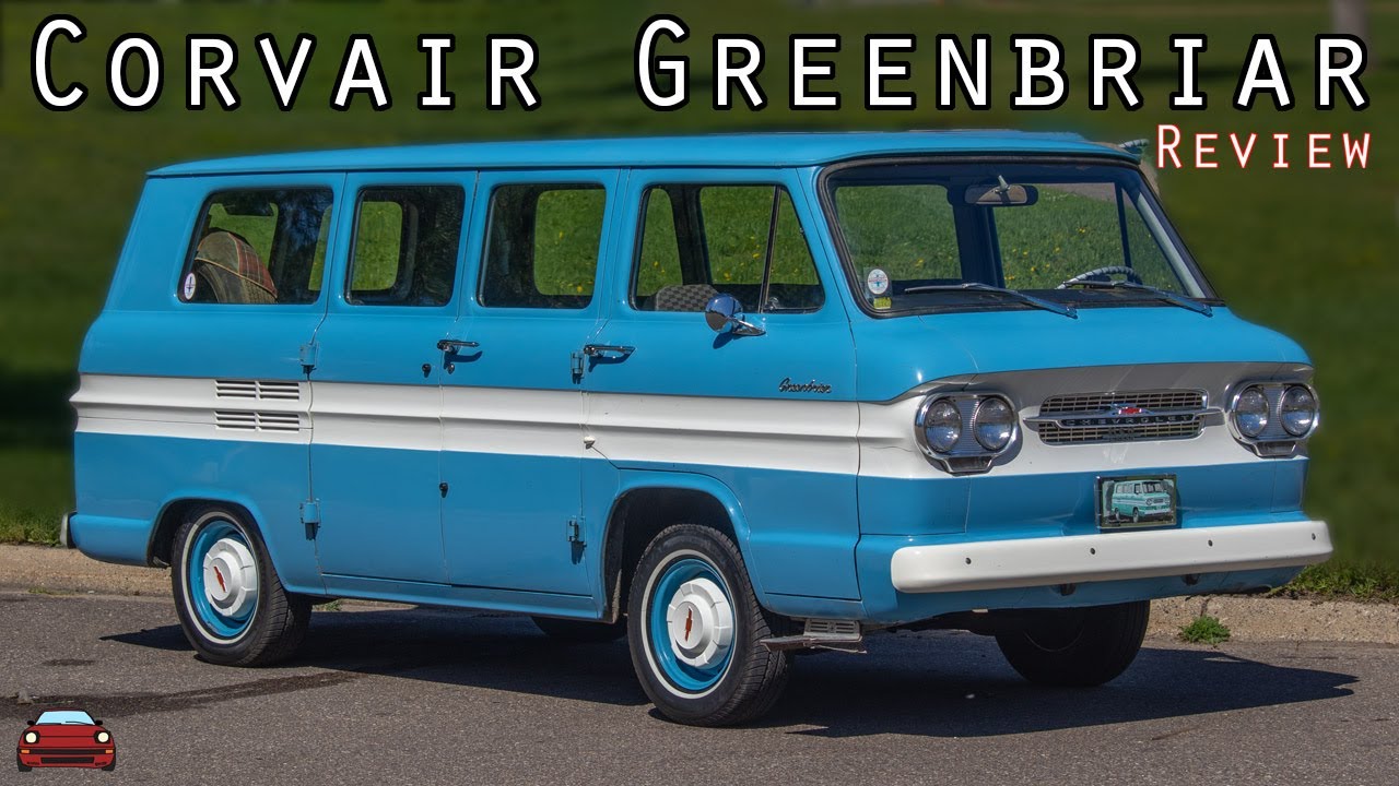 1961 Chevy Corvair Greenbriar Review - An Air-cooled 8 DOOR Van!