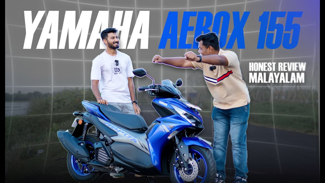 2025 Yamaha Aerox155 Malayalam Review | One D Malayalam