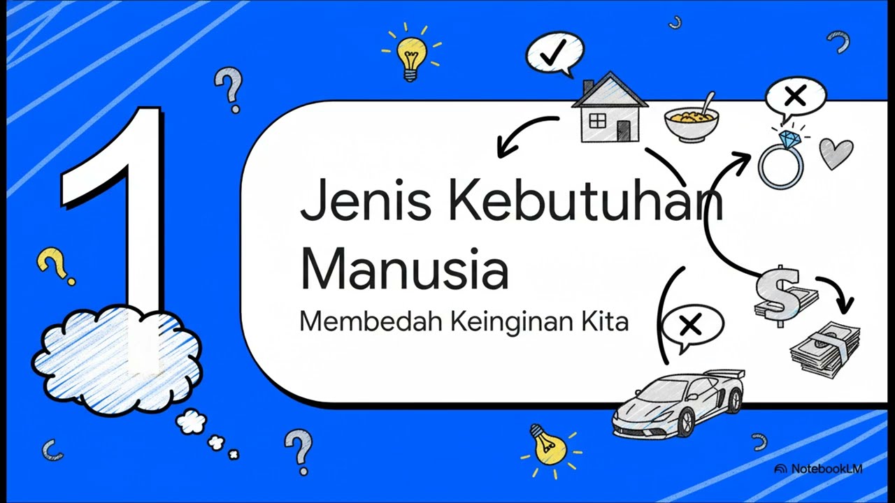 Konsep Dasar Ilmu Ekonomi: Kebutuhan Manusia & Kelangkaan | Materi Ekonomi Kelas X SMA