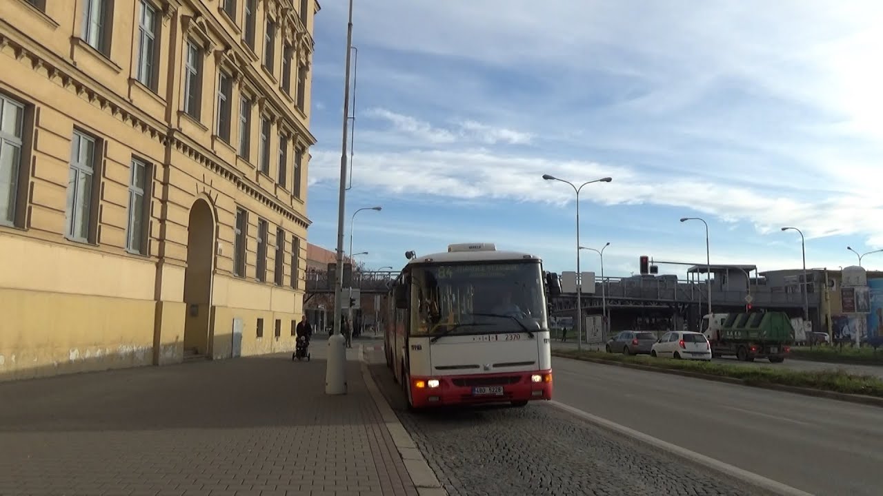 Autobus Karosa B961E ev.č. 2370 na lince 84