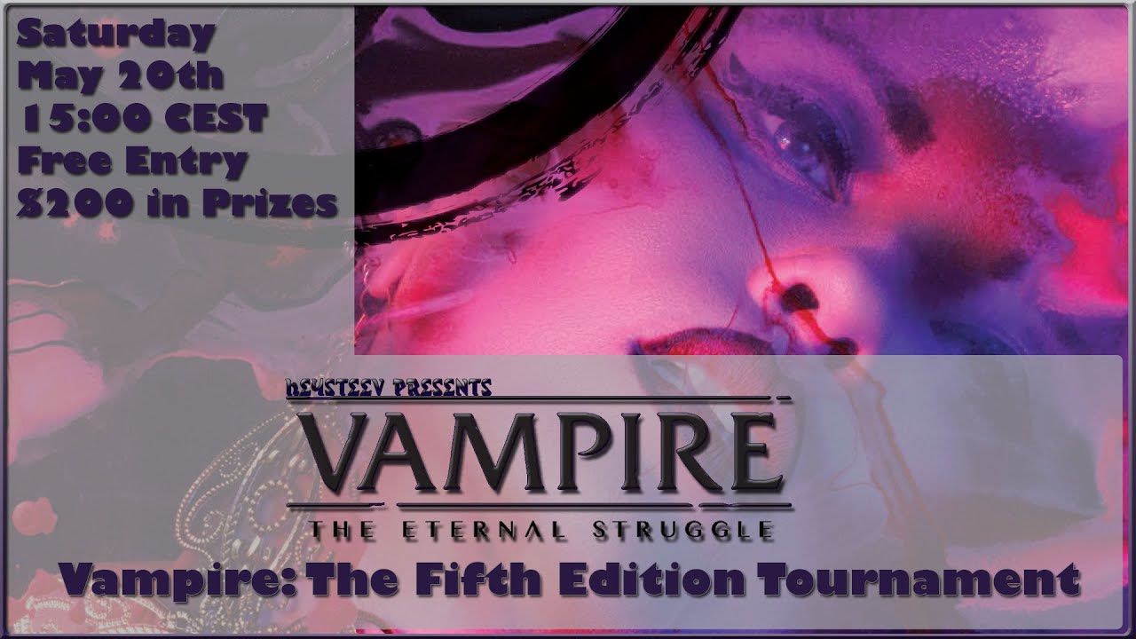 VTES - The Fifth Edition Tournament Table 3 Round 2 - Vampire the Masquerade CCG