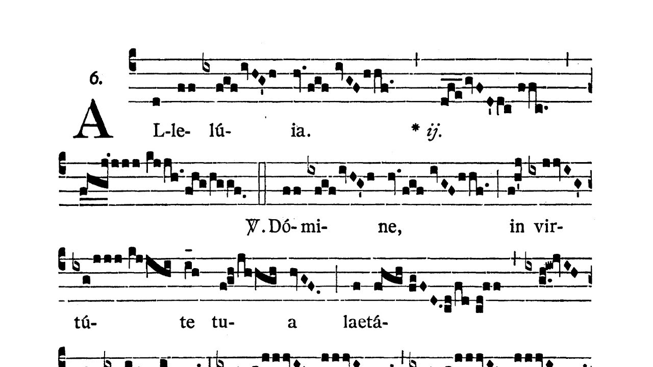 Dominica V post Pentecosten - Alleluia (Domine in virtute tua)