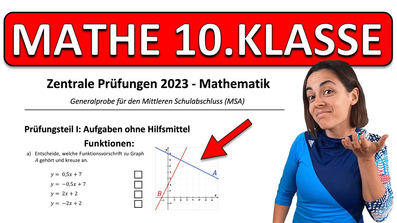 🚀🚀🚀 NEUE (2026) ABSCHLUSSPRÜFUNG Realschule Mathe | ZP 10 Generalprobe | Funktionen berechnen