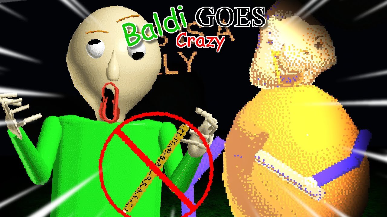 BALDI GOES CRAZY FULL SERIES!! | Baldi's Basics MOD