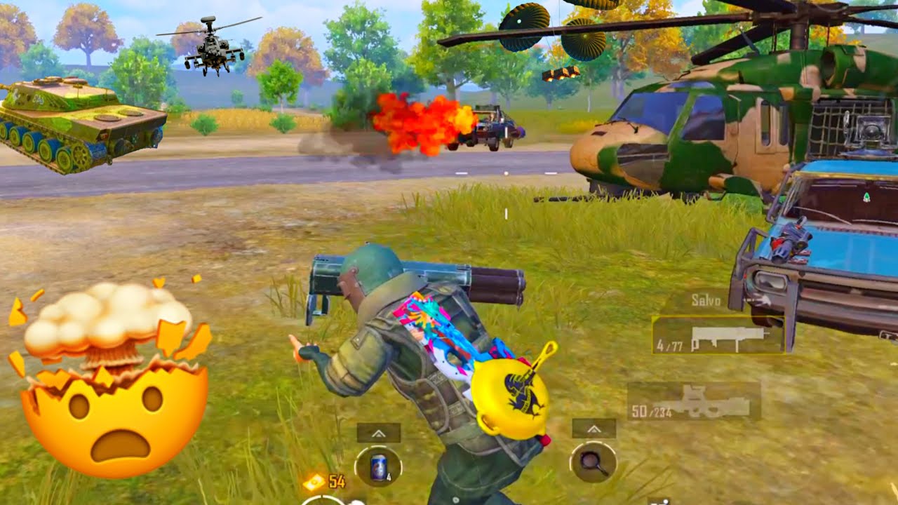😱M202 & P90 Destroy Payload 4.0 With 120 FPS🤯 PUBG Mobile