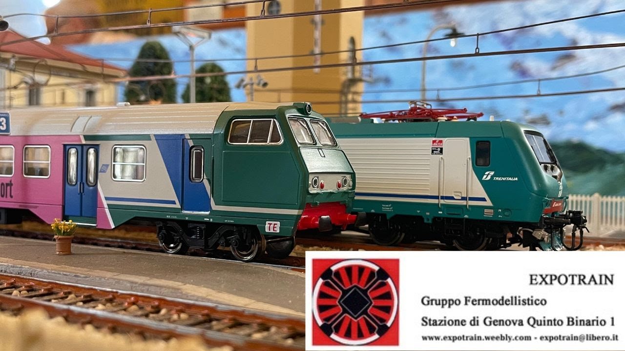 Transiti modellistici sul plastico ExpoTrain e reali di giugno 2025