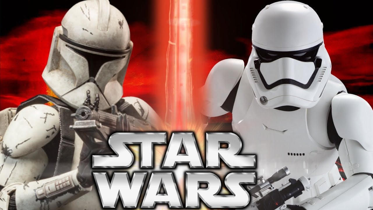 Clone Trooper vs. First Order Stormtrooper - Versus Series