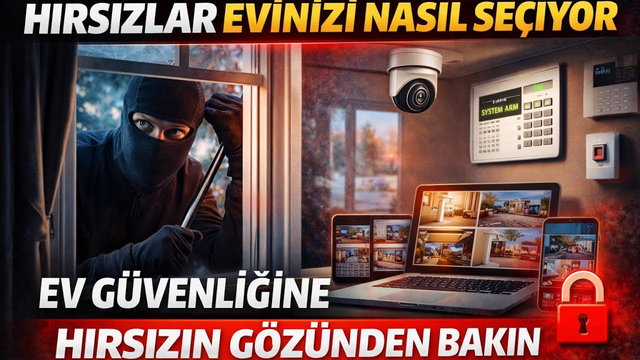 Hırsızlar Evinizi Nasıl Seçiyor | Ev Güvenliğine Hırsızın Gözünden Bakın
