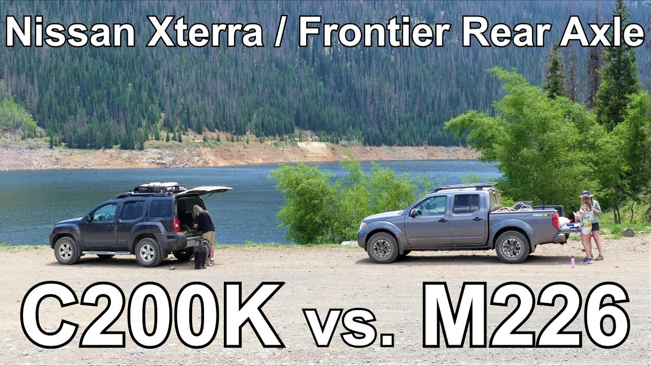 All About Nissan Xterra & Frontier Rear Axles: C200K vs. M226 Dana 44