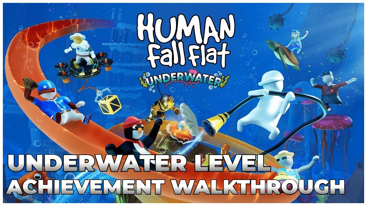 Human Fall Flat — прохождение достижения «Подводный уровень» (БЕСПЛАТНО С XBOX GAME PASS)
