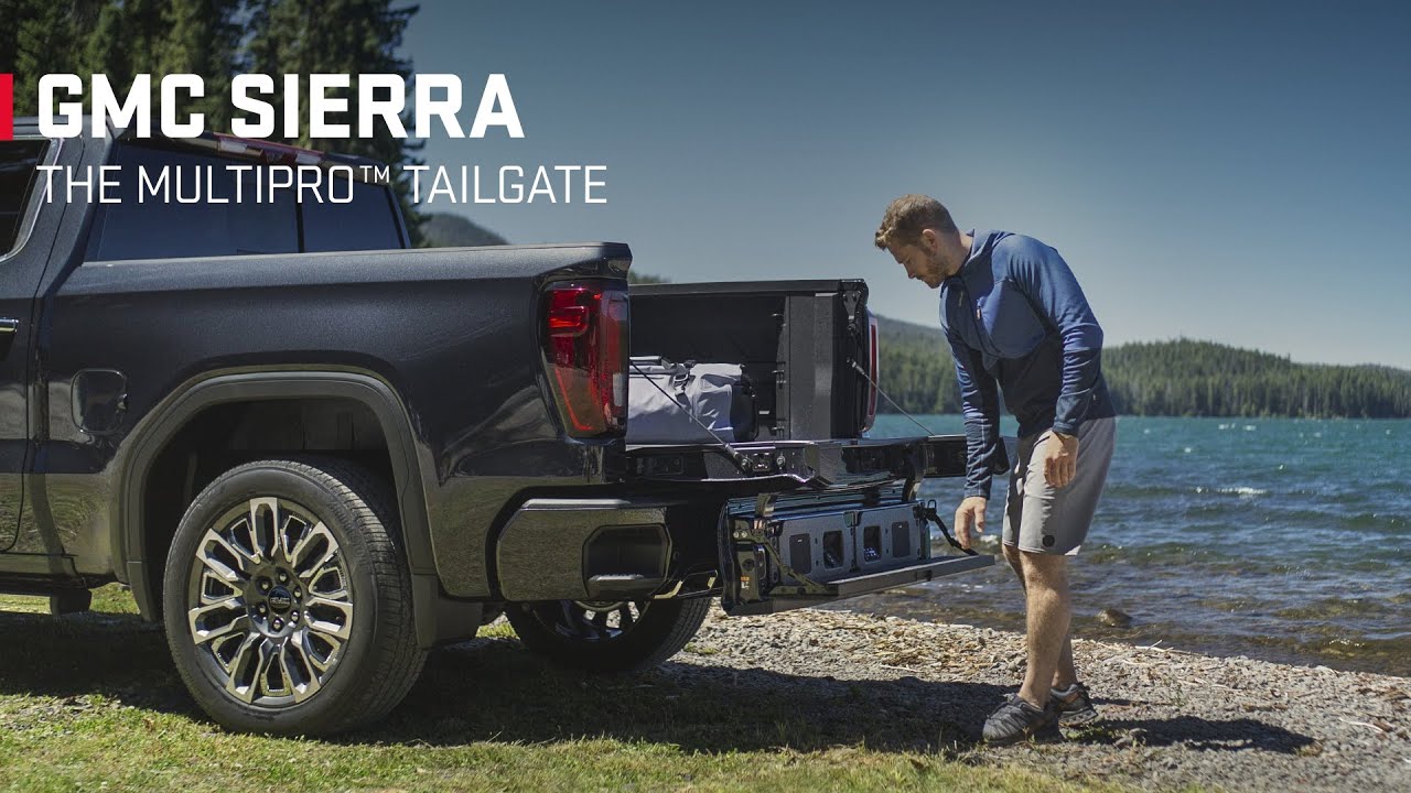 GMC SIERRA | &laquo;ЗАДНИЙ БОРТ MultiPro&trade;&raquo; | GMC