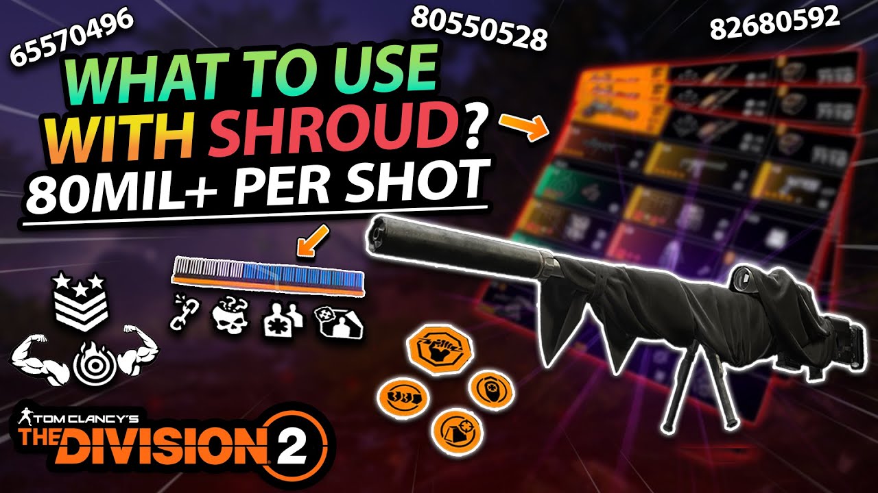 The Division 2 | OVERDOGS, TURMOIL, HABSBURG, HOTSHOT, ALL Tested with SHROUD!