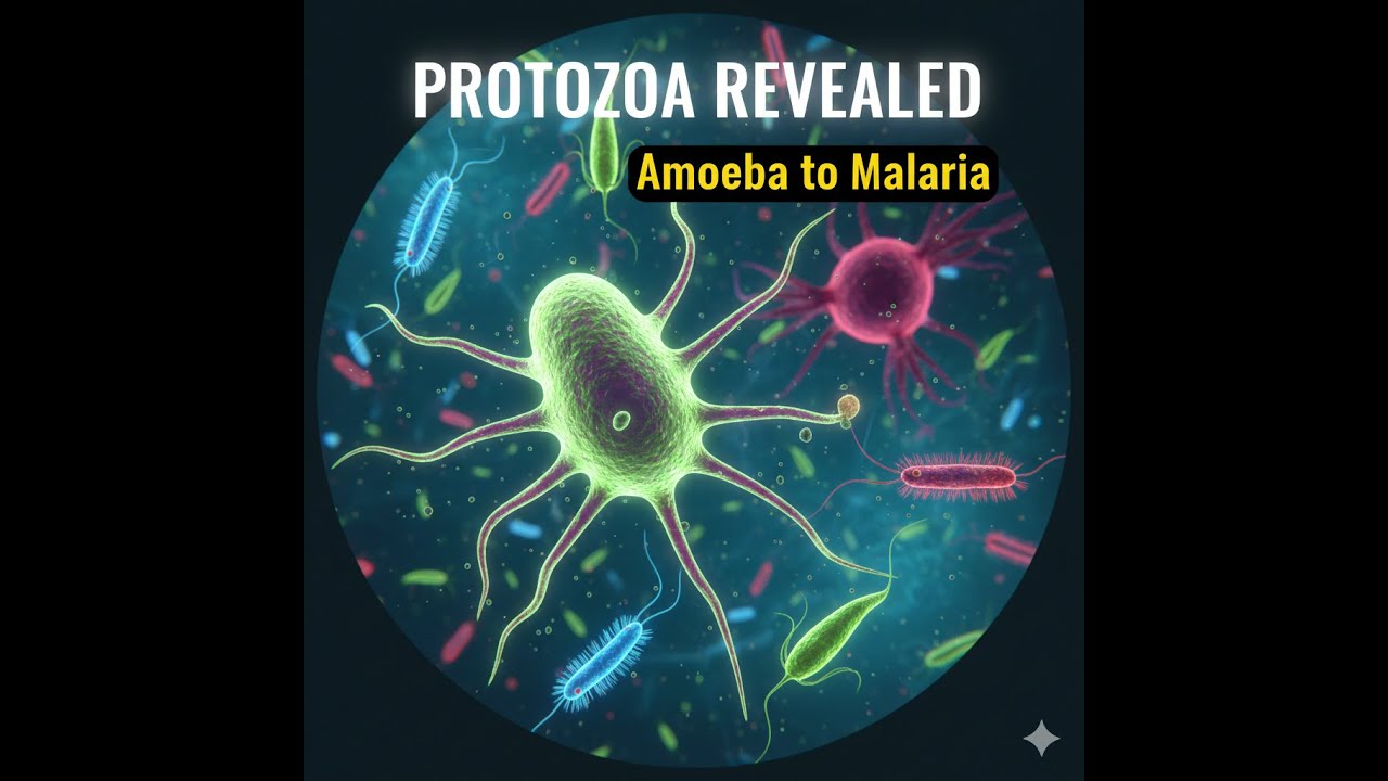 PROTOZOA : FROM FREE LIVING TO DEADLY PARASITES