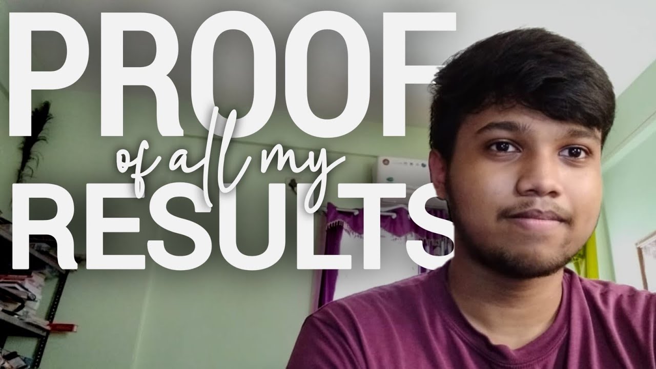 Proof of all my Results - 12th, JEE Mains, JEE Advanced 