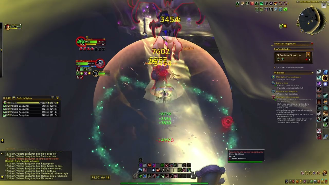 Enclave Sombrío: Brillo de espejo - World of Warcraft: Midnight