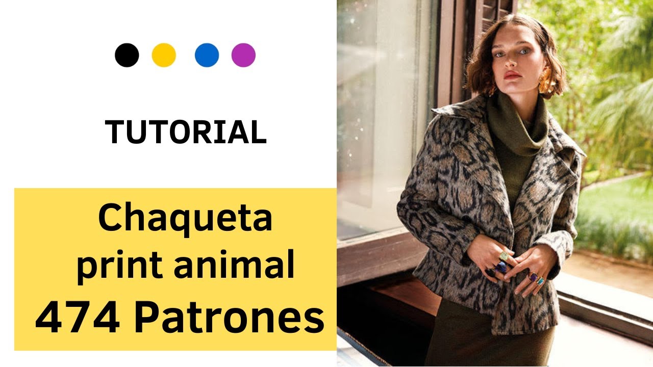 Tutorial de la chaqueta de PATRONES 474