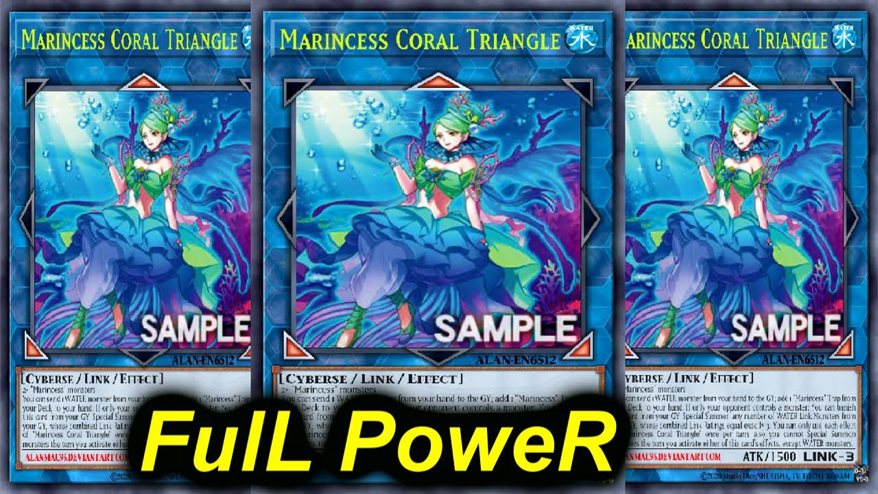 【YGOPRO】MARINCESS FULL POWER DECK 2021