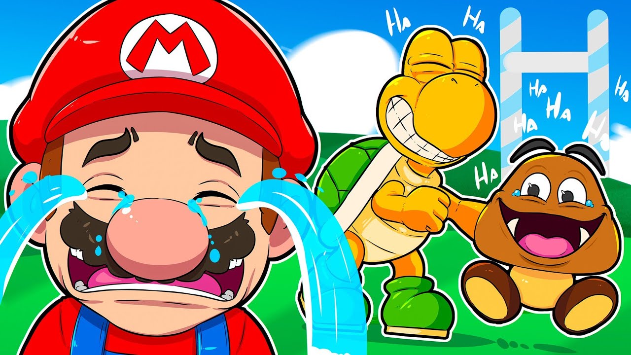 O Mario só passa essa fase se FOR TROLLADO!