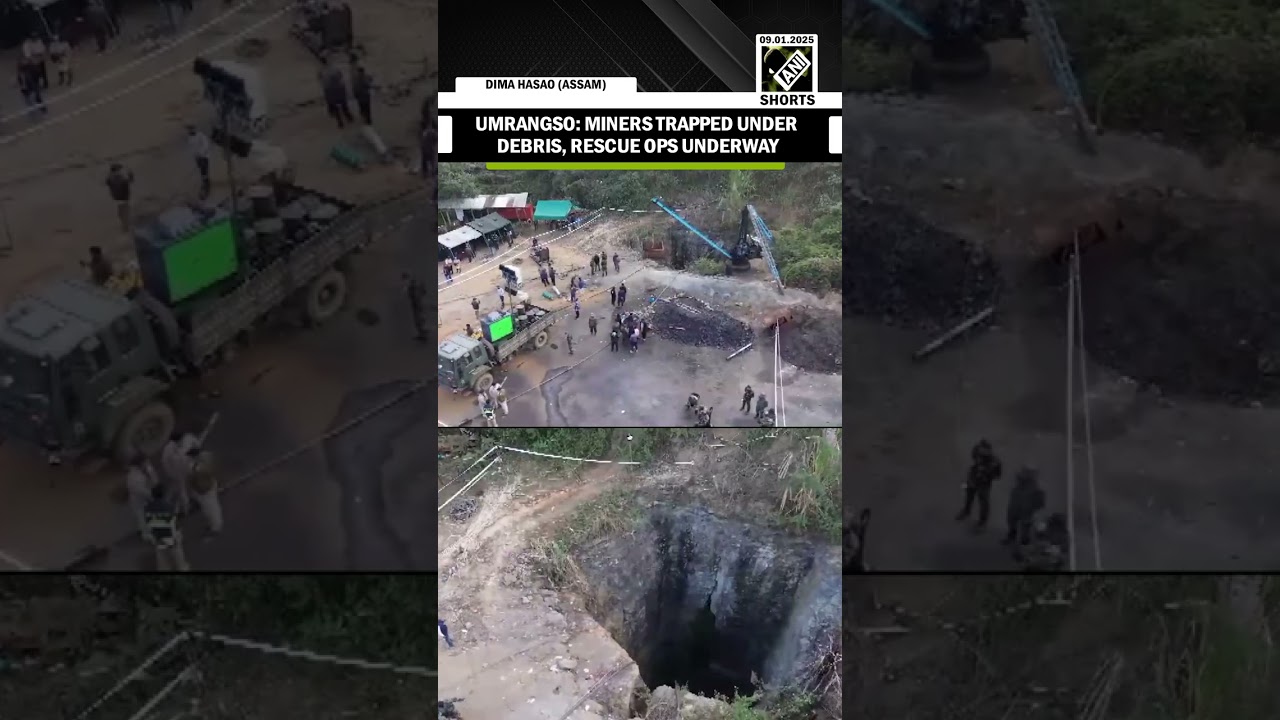 Assam: Rescue operation underway as miners remain trapped in Umrangso coal mine
