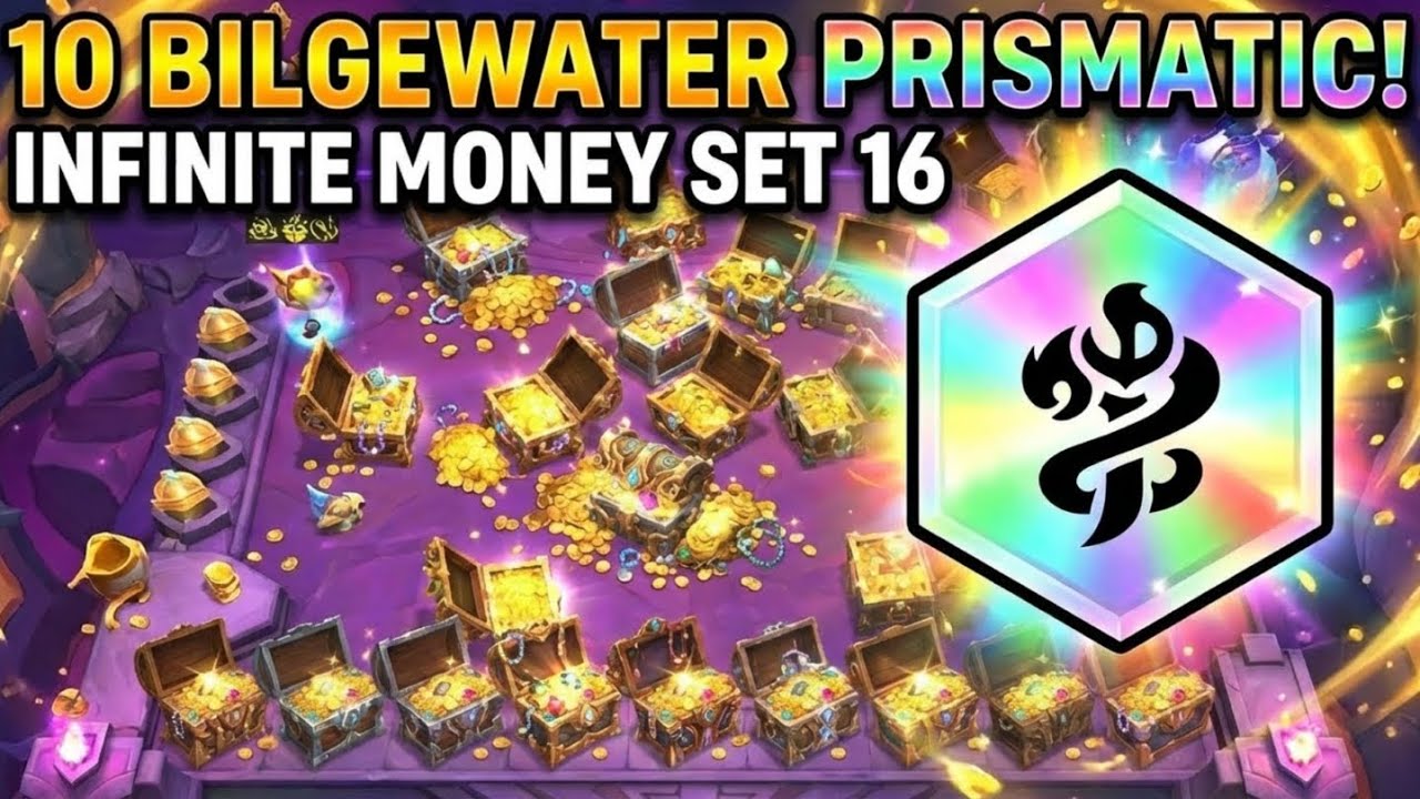 PRISMATIC BILGEWATER is the BEST AND EASIEST TRAIT!!! | TFT NEW Set 16 PBE