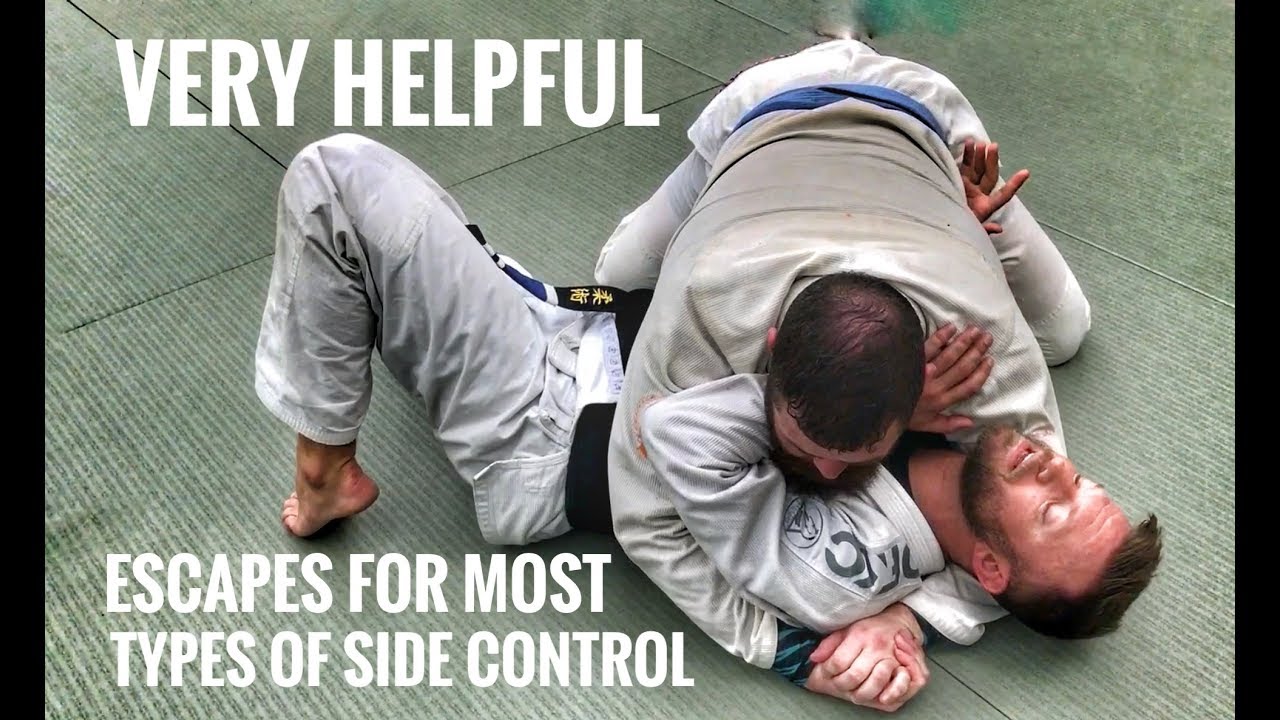 Jiu-Jitsu Escapes | Ways Out of Side Control, Scarf & Knee on Belly
