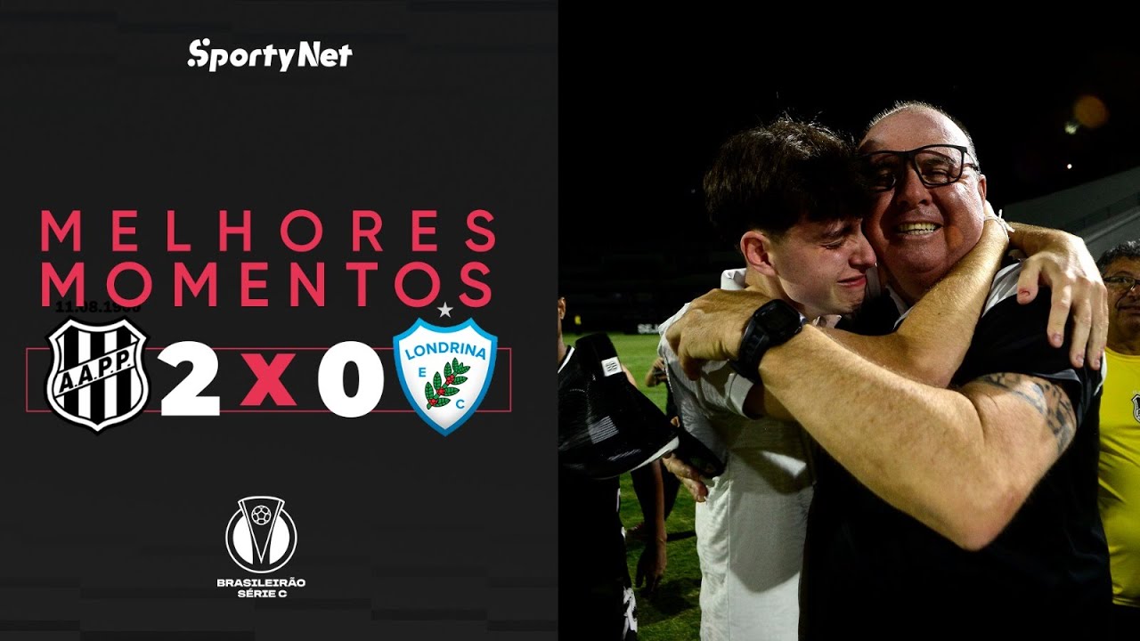A PONTE É CAMPEÃ NACIONAL PELA PRIMEIRA VEZ - Ponte Preta 2x0 Londrina - Melhores Momentos - Série C