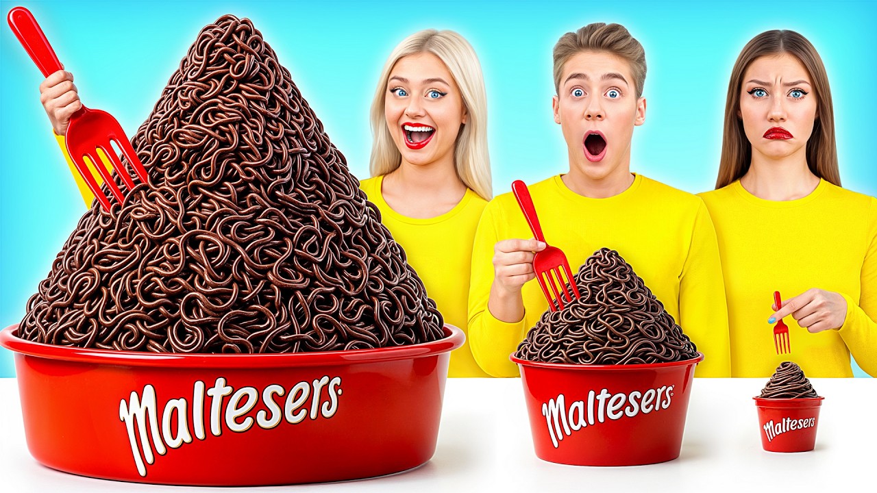 Wyzwanie Małe vs Średnie vs Duże | Fantastyczne Wyzwania Kulinarne od Multi DO Challenge