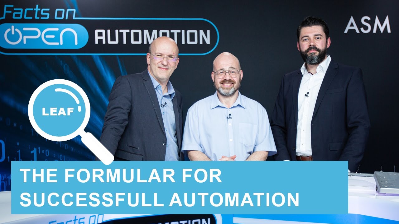 Facts on Open Automation | LEAF: The four-factor model for economical automation